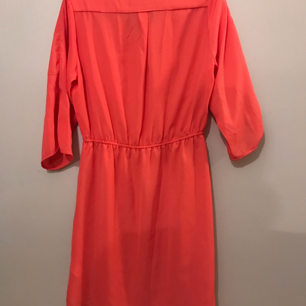 STREETWEAR SOCIETY CORAL DRESS - Picture 2 of 3